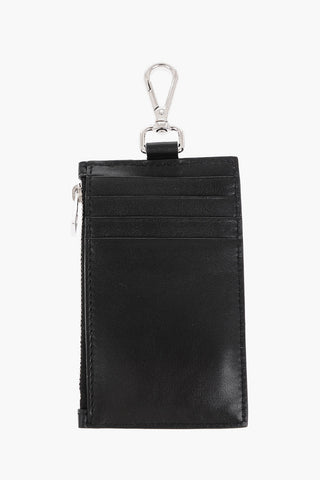 Portacarte in Pelle con Logo Stampato
