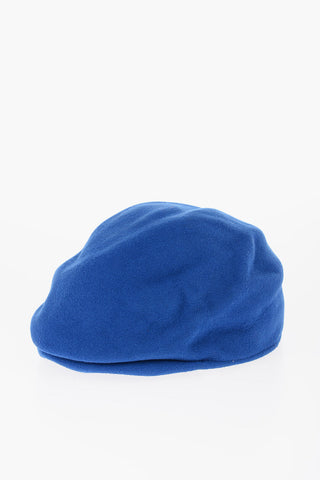 SHIRT Solid Color Wool Flat Cap