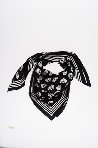 Foulard in Seta con Teschi All-Over