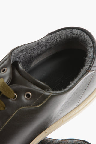 ID Suede Toe Leather Low-top Sneakers