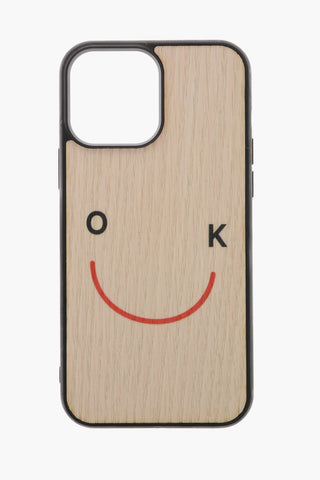 Wooden OK Iphone 13 Pro Max Hard Case