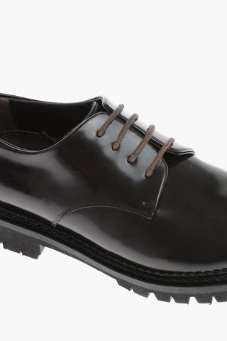 ID Carrion Sole Leather Derby Shoes