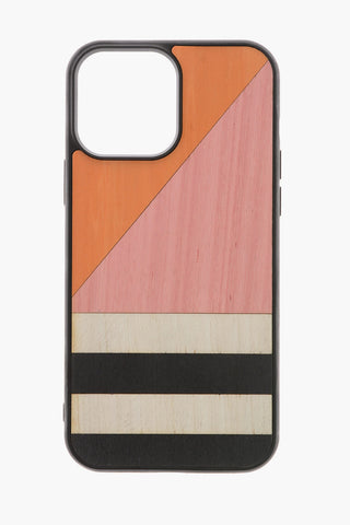 Cover Rigida RATIO PINK per Iphone 13 PRO MAX in Legno