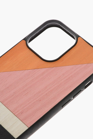 Cover Rigida RATIO PINK per Iphone 13 PRO MAX in Legno
