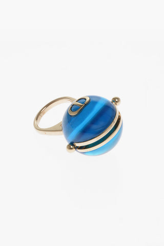 Metal SORBET Ring with Resin Detail
