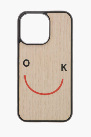Wooden OK Iphone 13 PRO Hard Case
