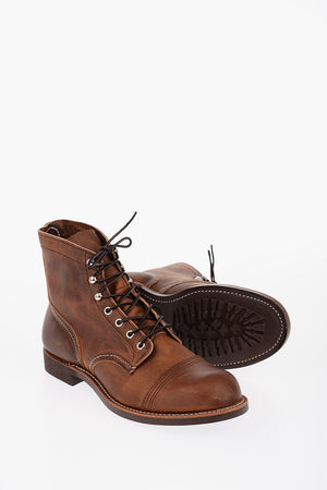 Leather Derby Ankle Boots