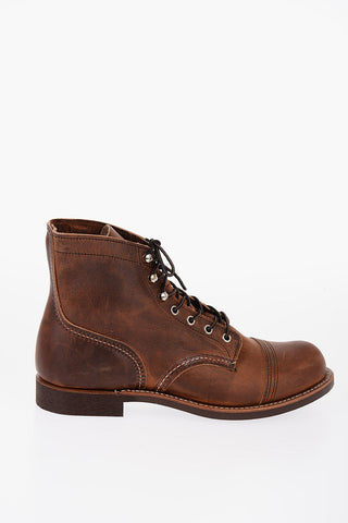 Leather Derby Ankle Boots