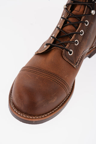 Leather Derby Ankle Boots