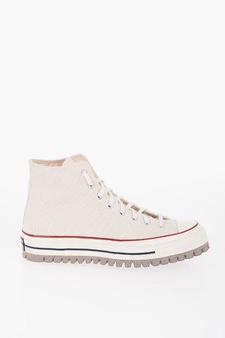 LIMITED EDITION ALL STAR CHUCK TAYLOR 70 Canvas High-Top Sneakers with Tank Sole