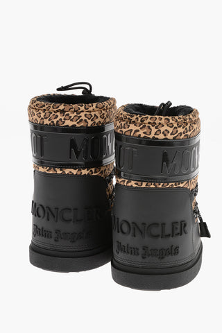 MOON BOOT Stivaletti da Neve con Logo e Dettagli Animalier