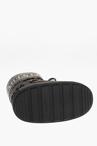 MOON BOOT Stivaletti da Neve con Logo e Dettagli Animalier