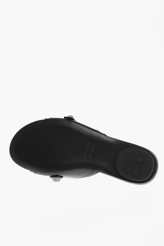 Sliders in Pelle CAGOLE con Dettagli Fibbie