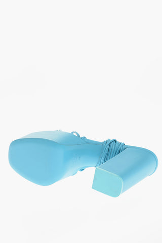 Platform Mules MALENA with Gladiator Fastening 12cm