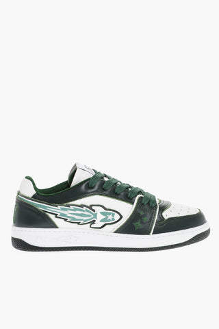 Leather ROCKET Sneakers With Patch
