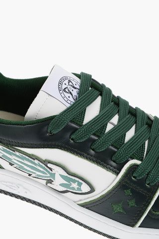 Leather ROCKET Sneakers With Patch