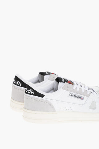 Leather LT COURT Sneakers with Suede Inserts