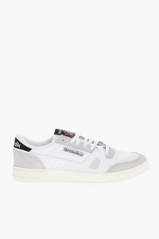 Leather LT COURT Sneakers with Suede Inserts