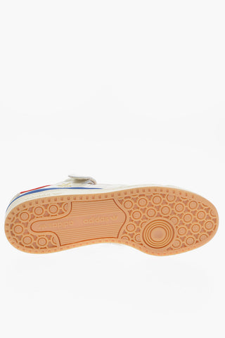 Leather FORUM Sneakers with Animal Printed Inserts