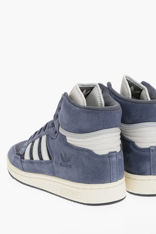 CENTENNIAL Suede High-top Sneakers with Rubber Sole
