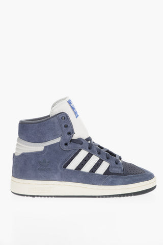 CENTENNIAL Suede High-top Sneakers with Rubber Sole