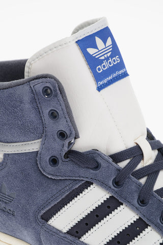 CENTENNIAL Suede High-top Sneakers with Rubber Sole