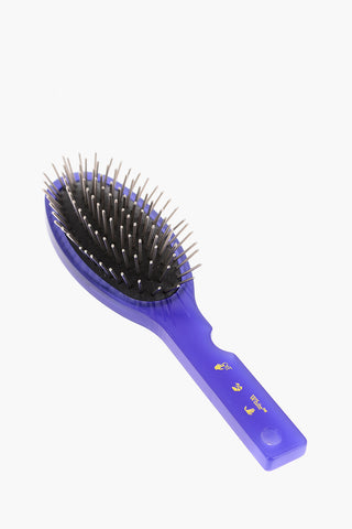 Solid Color METEOR Hair Brush with Printed Logo