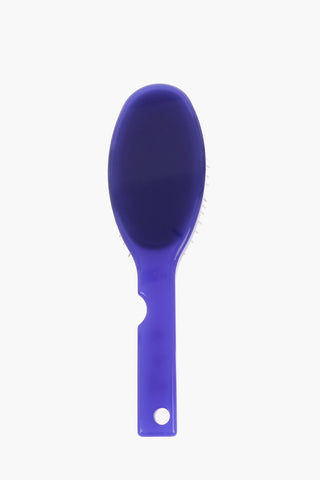 Solid Color METEOR Hair Brush with Printed Logo