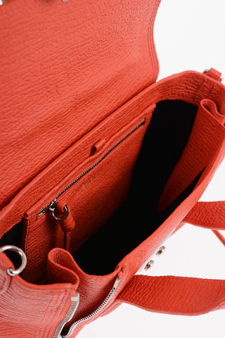 3.1 Textured Leather PASHLI Tote Bag