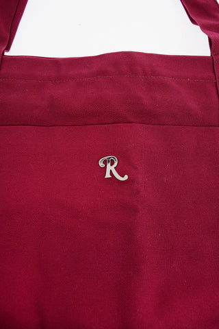 Borsa Tote Oversize in Cotone a Tinta unita