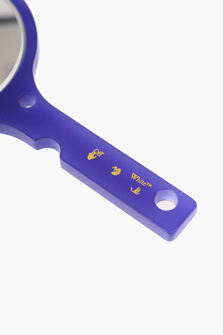 Solid Color METEOR Hand Mirror with Printed Logo