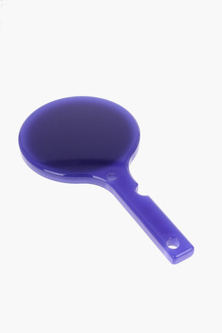 Solid Color METEOR Hand Mirror with Printed Logo