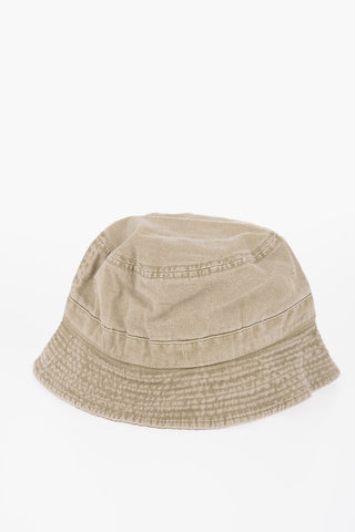 Cappello Bucket in Tinta Unita con Patch Logo