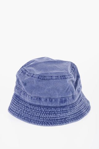 Cappello Bucket in Tinta Unita con Patch Logo
