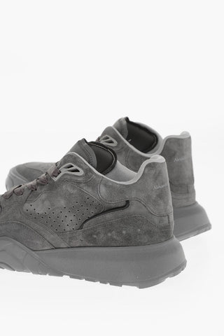 Lace-up SENSORY Suede Sneakers
