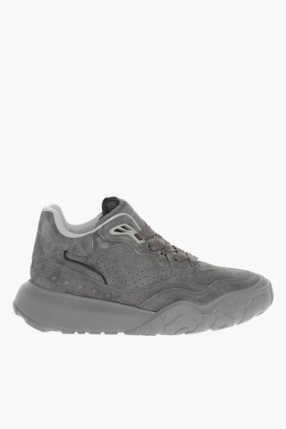 Lace-up SENSORY Suede Sneakers