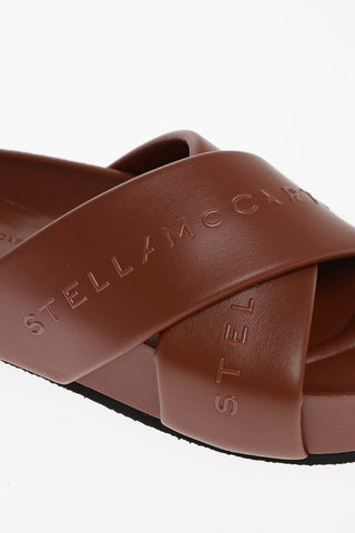 Slides ALTER MAT in Ecopelle con Logo in Rilievo