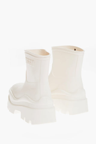 Carrion Sole Rubber Booties with Embossed Logo