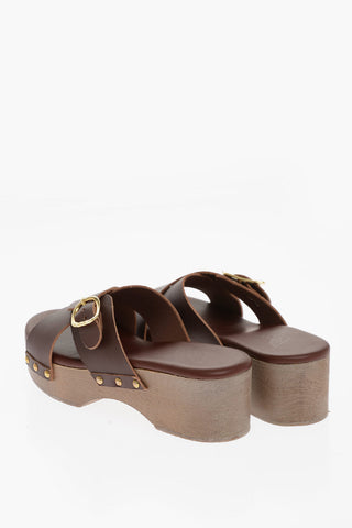 Clogs in Pelle MARILISA con Fibbia