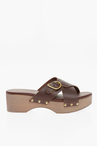 Clogs in Pelle MARILISA con Fibbia