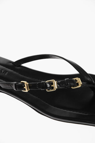 Sndali Infradito MARE in Pelle con Fibbie