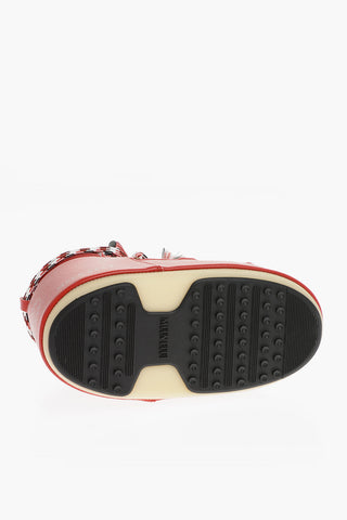 ALANUI Bandana Motif Snow Boots