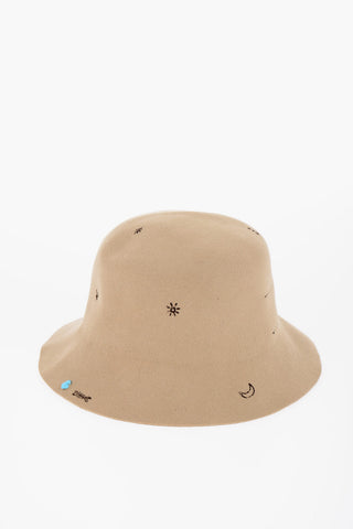 Cappello Bucket FREYA in Feltro con Stampa