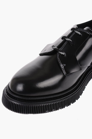 MFPEN Leather TYPE 168 Derby Shoes with Contrasting Details