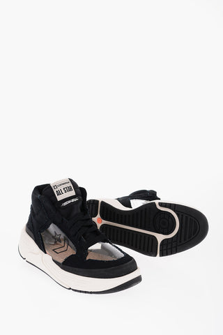 ALL STAR JOSHUA VIDES Fabric WEAPON CX High-Top Sneakers with Sheer Details