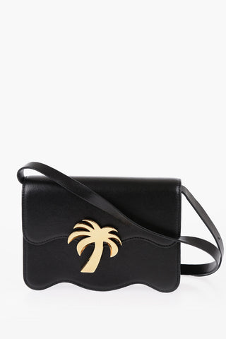 Leather PALM MID Shoulder Bag with Adjustable Shoulder Strap