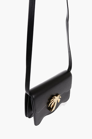 Leather PALM MID Shoulder Bag with Adjustable Shoulder Strap