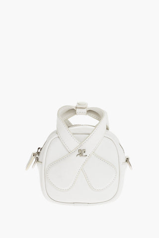 Leather LOOP Mini Bag with Silver Detail