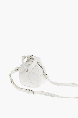 Leather LOOP Mini Bag with Silver Detail