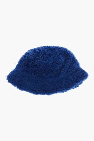 Solid Color Faux Fur WERA Bucket Hat
